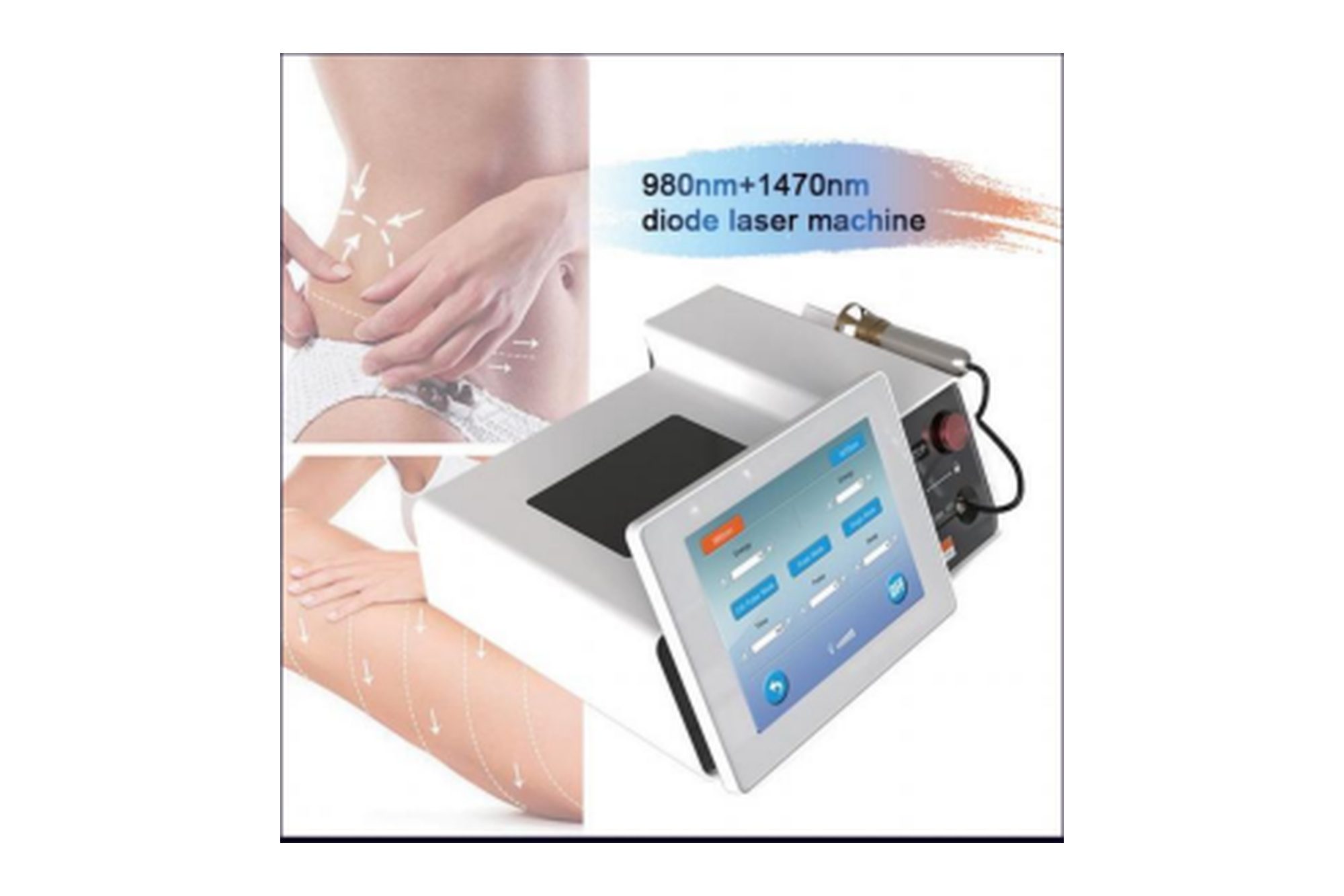 980+1470nm Diode Laser Lipolysis